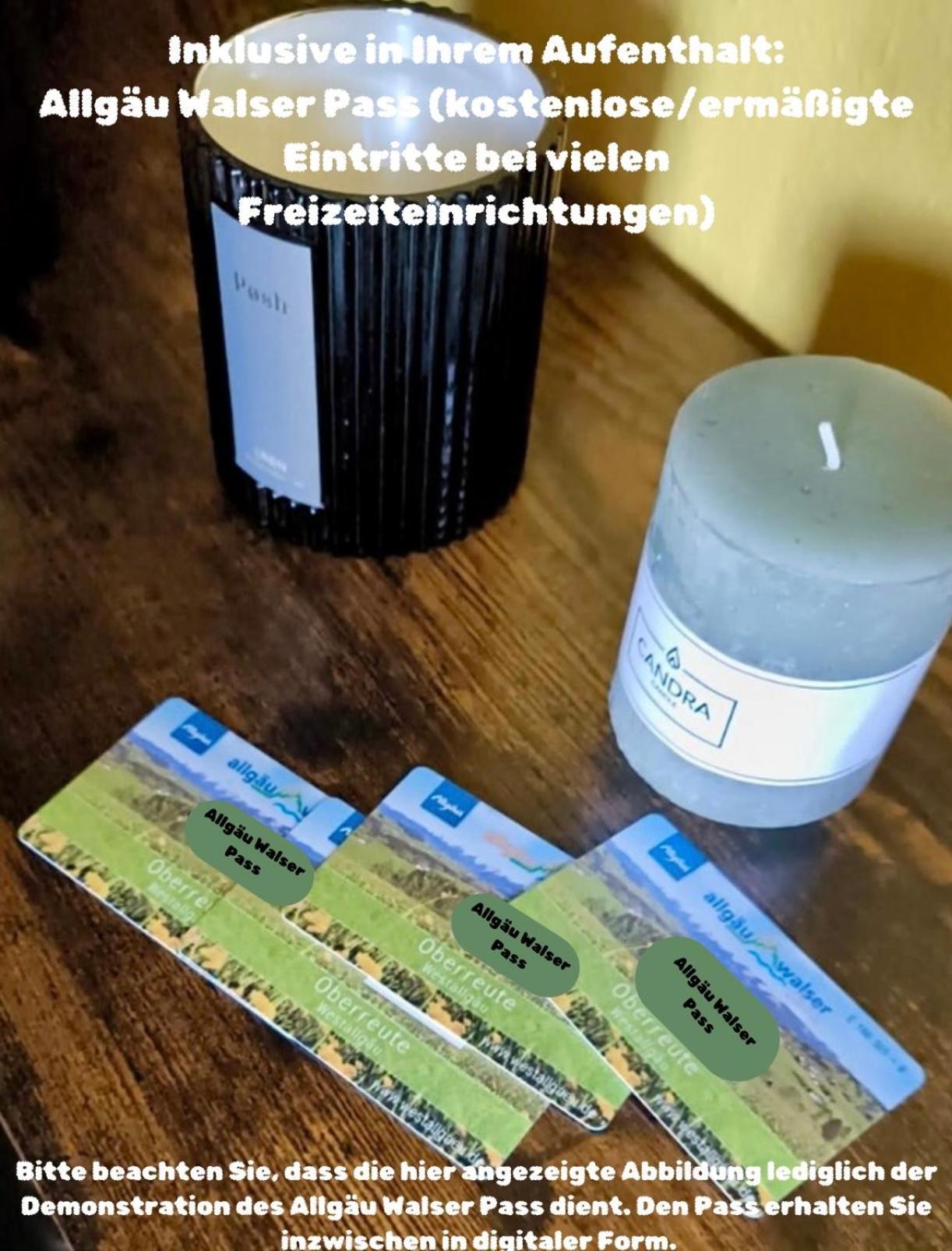 Lindners Hideaways - Bergnest Lodge - Bergblick Fewo 6 Pers Balkon Garten Hund Ski Unterkunft Luftkurort Oberreute Naehe Buchenegger Wasserfaelle Eistobel Bodensee Exterior foto